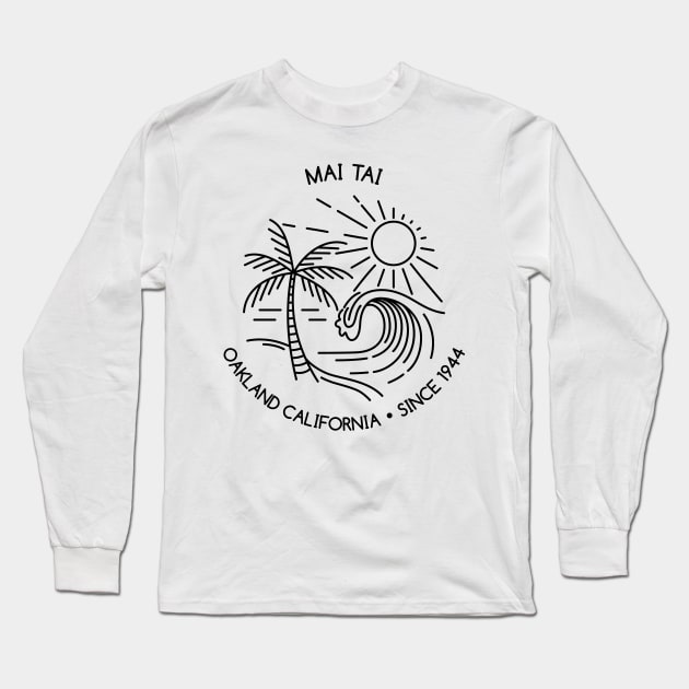 Mai Tai - Since 1944 - Liquid summer Long Sleeve T-Shirt by All About Nerds